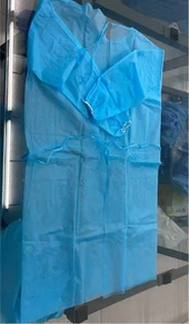 Jednokratne medicinske netkane plastične izolacijske haljine