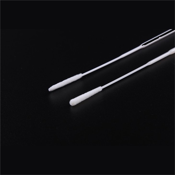 Disposable Medical Sterile Flocked Nylon Nasal Swab